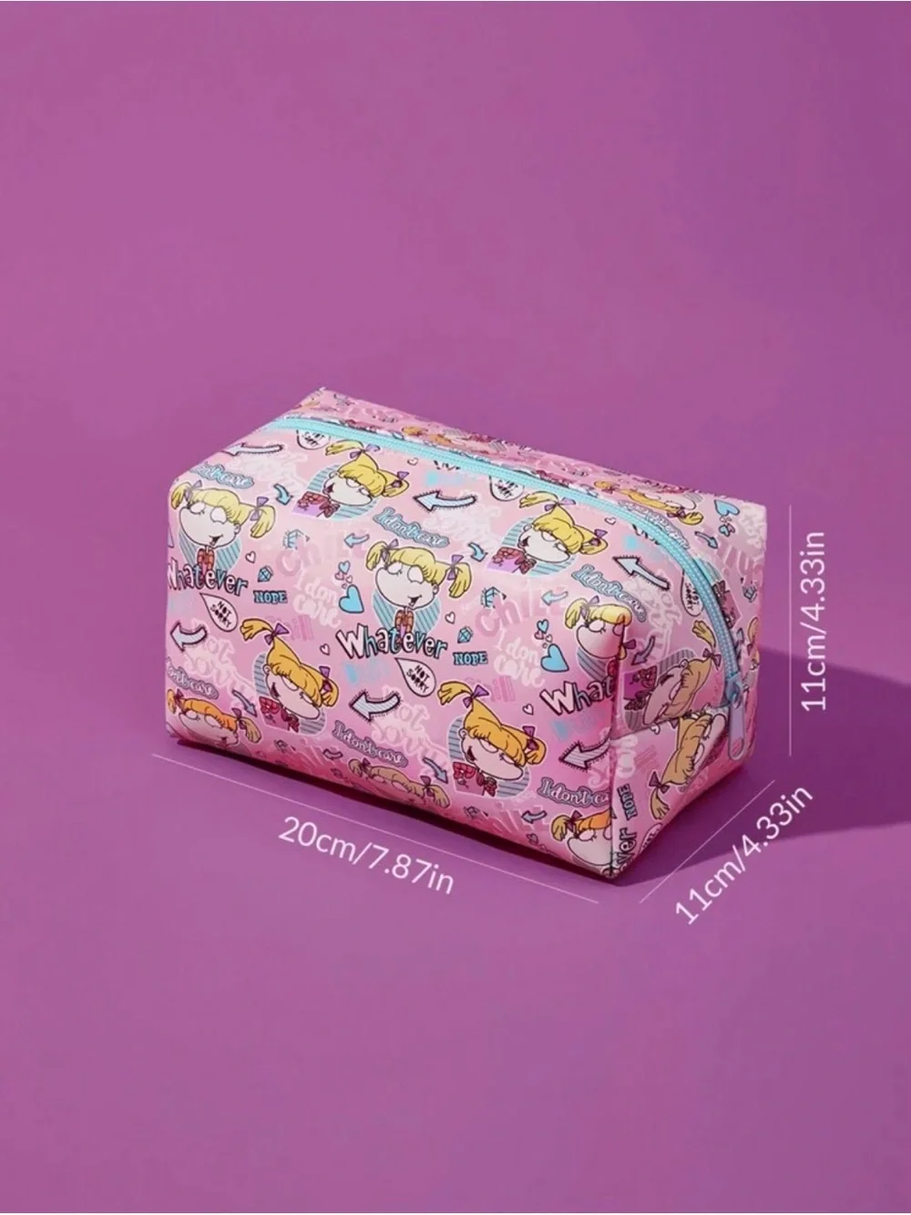 90s nickelodeon angelica rugrats Travel Pouch